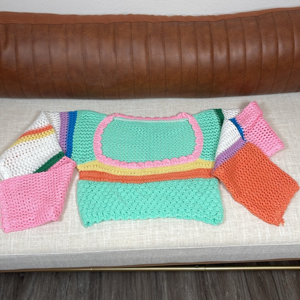 Super Cropped Crochet top
